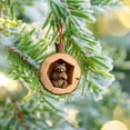 thumbnail image 4 of 6PCS Forest Animal Christmas Ornament 2025 New Animal Ornament Cute Christmas Tree Hanging Ornaments for Xmas Tree Home Decor Keepsake Xmas Gifts A, 4 of 6