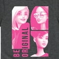 thumbnail image 3 of Barbie - Be Original Squares - Toddler And Youth Short Sleeve Graphic T-Shirt, 3 of 5