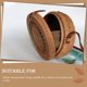 thumbnail image 3 of ADDHAT Cruzado Rattan Color Para Uso Diario Y Viajes Casuales, 3 of 7