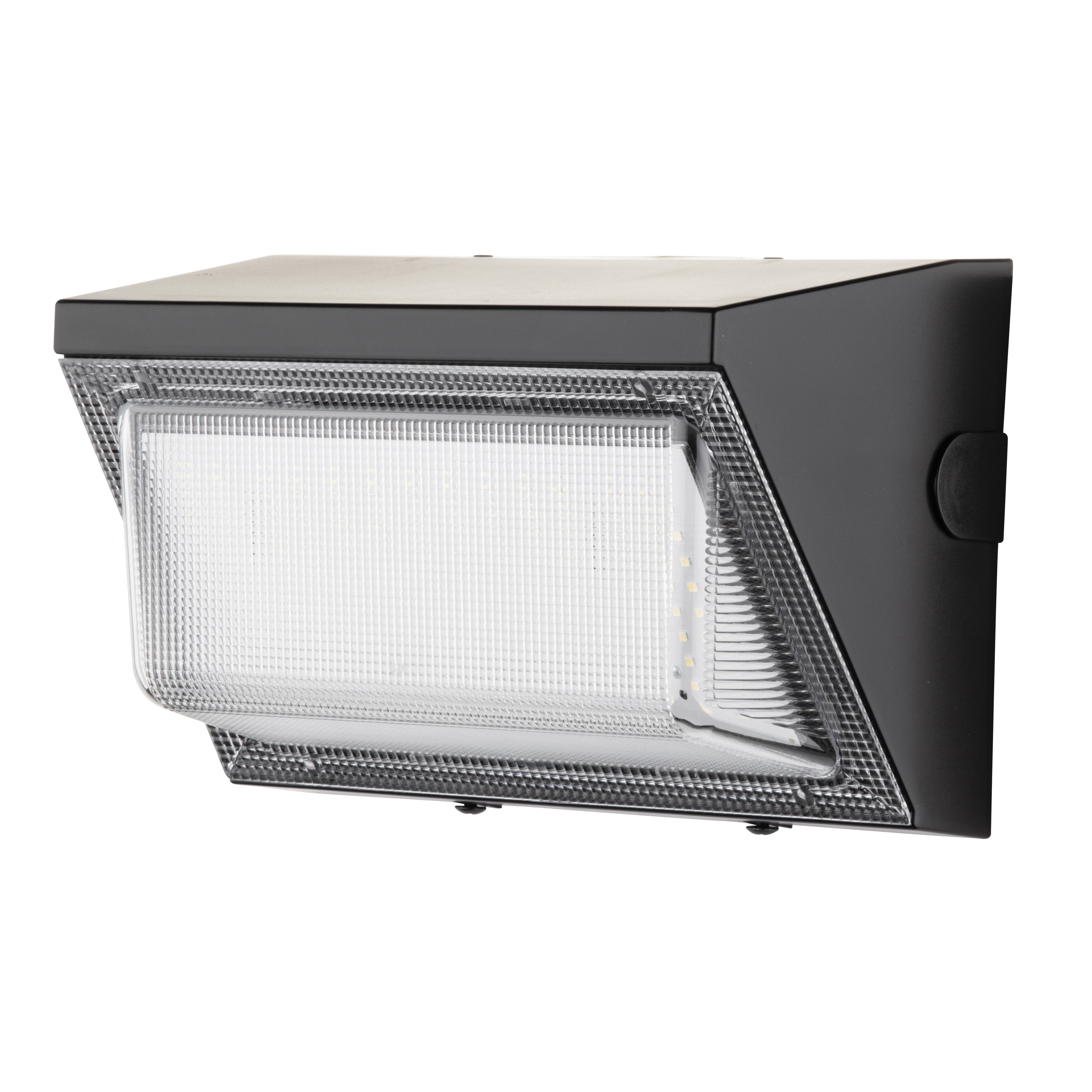 Hyper Tough Direct Wire LED Dusk to Dawn Wall Pack Security Light, Black, 5000 Lumens, 120V