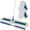 41" Mop-GB, variant on 41" Commercial Dust Mop with Long Handle, Heavy Duty Hardwood Floor Sweeper, Double Pads, Indoor Janitorial Cleaning for Warehouse Gym