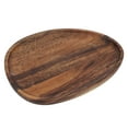 thumbnail image 3 of Lightweight Unique Design Wood Plate Durable And Strong Serving Tray Restaurant For Home 26x21cm, 3 of 8