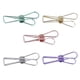 thumbnail image 2 of 5 Unids Hollow Binder Clips Clip de Cola Larga Abrazadera de Papel Papelería Escolar, 2 of 9