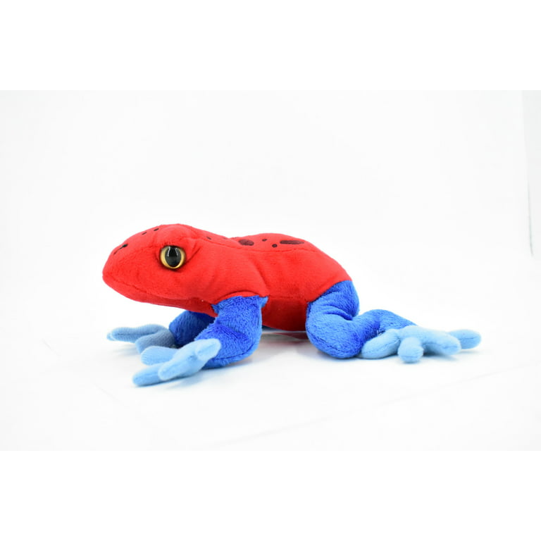 Frog, Red Frog Stuffed Animal Soft Plush Stuffed Toy Educational