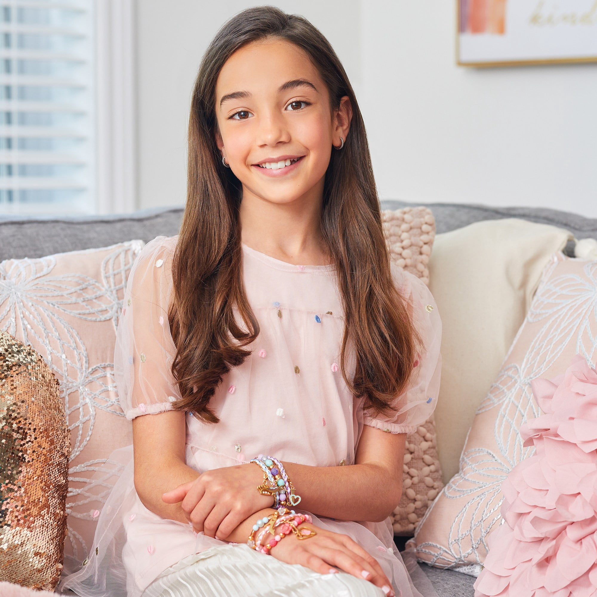 Disney Princess x Juicy Couture: Hearts of Fashion DIY Bead Jewelry Kit- Create 6 Bracelets, 9 Charms, Ages 8+