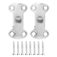 thumbnail image 1 of Plaque de Fixation de Sangle en Acier Inoxydable, Plaques de Taquet en Métal de Fixation Surfaces Plus Lisses 2 Pcs Robuste Durable pour Yachts, 1 of 8
