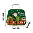 thumbnail image 3 of Honeeladyy Christmas Handbag Shaped Candy Container - Creative Tinplate Snack Box Gift Box for Holiday Table Decoration, Festive Cookie & Treat Storage, 3 of 6