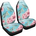 thumbnail image 3 of XYZCANDO 2 Piece Car Seat Covers for Interior Car Front Seat Covers Breathable Stretchy, Van SUV Vehicle Front Seats Protector,Underwater Sea Turtle, 3 of 10