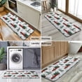 thumbnail image 6 of Red Christmas Truck and Tree Pattern Kitchen Rug Mat,Kitchen Runner Rugs Non Skid Washable,Decorative Kitchen Floor Mats for Kitchen,Sink,Laundry,17"x47.2", 6 of 7