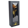 thumbnail image 1 of AMLESO Rose Flower with Clear Window Gift Box Durable for Hotel Grandma Living Room Gold, 1 of 8