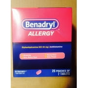 Benadryl allergy dispenser 2 ct