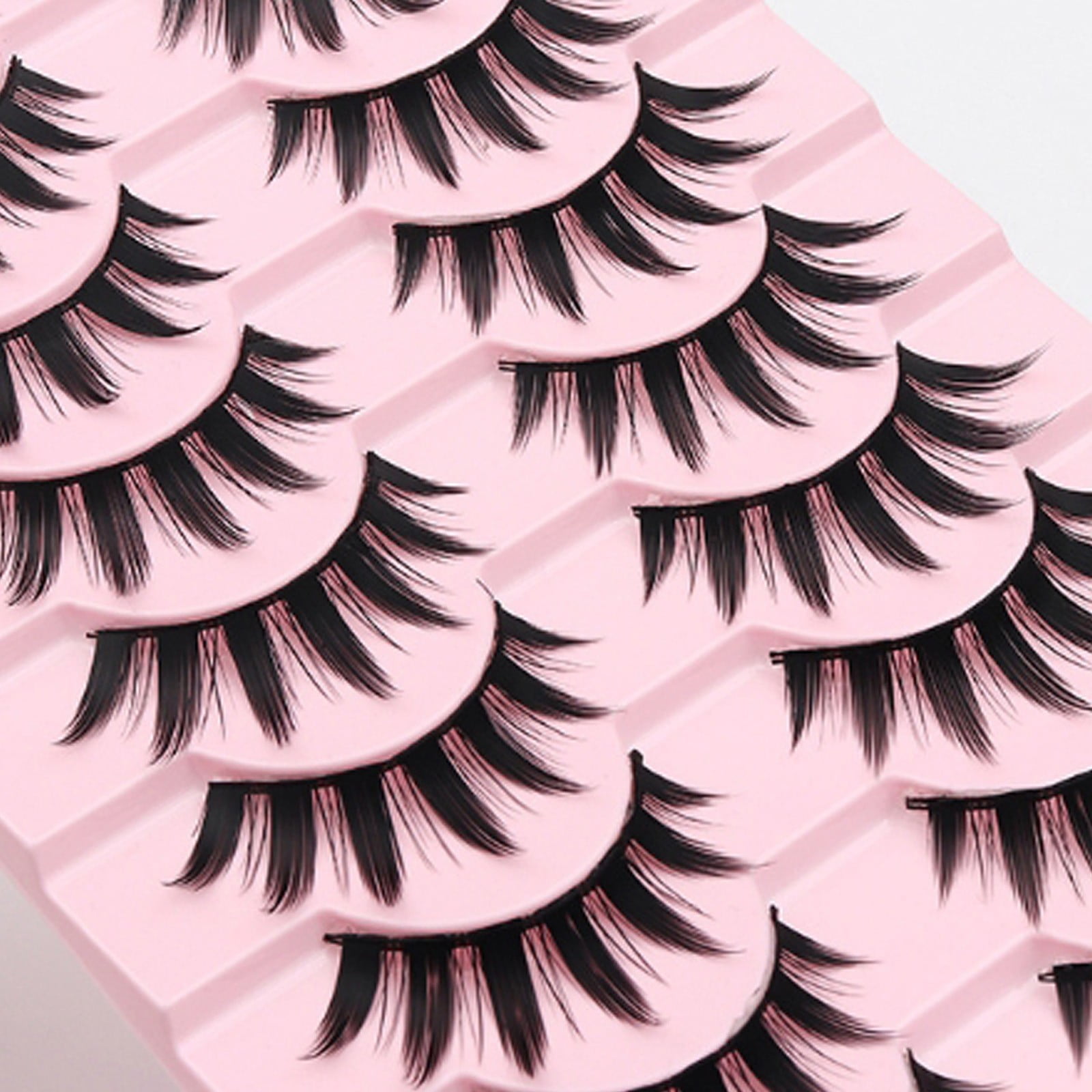 Lashes 3d Dramatic Lashes Clear Band 18mm Lashes Pack Half Lashes Natural Look 3d Brush 4d Lashes 27mm Eyelash Extension Individual Lashes Individual Eye Lashes Pack Thick Lashes 25mm in Bulk 25mm
