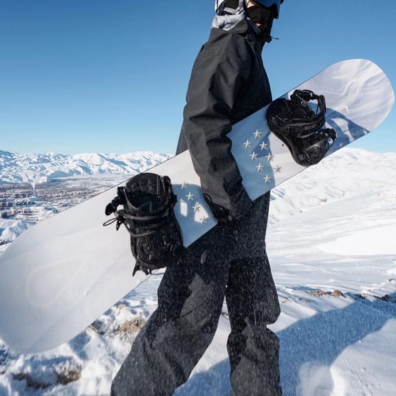 WEUVEB 10Pcs Snowboard Practice Mat Silver Star Shaped Spikes for Skateboarding