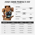 thumbnail image 5 of Bixox Women's Cow Pattern Fitness Navel Tank Top U-Back Yoga Tank Top Sweatshirt Sports Bra, 5 of 7