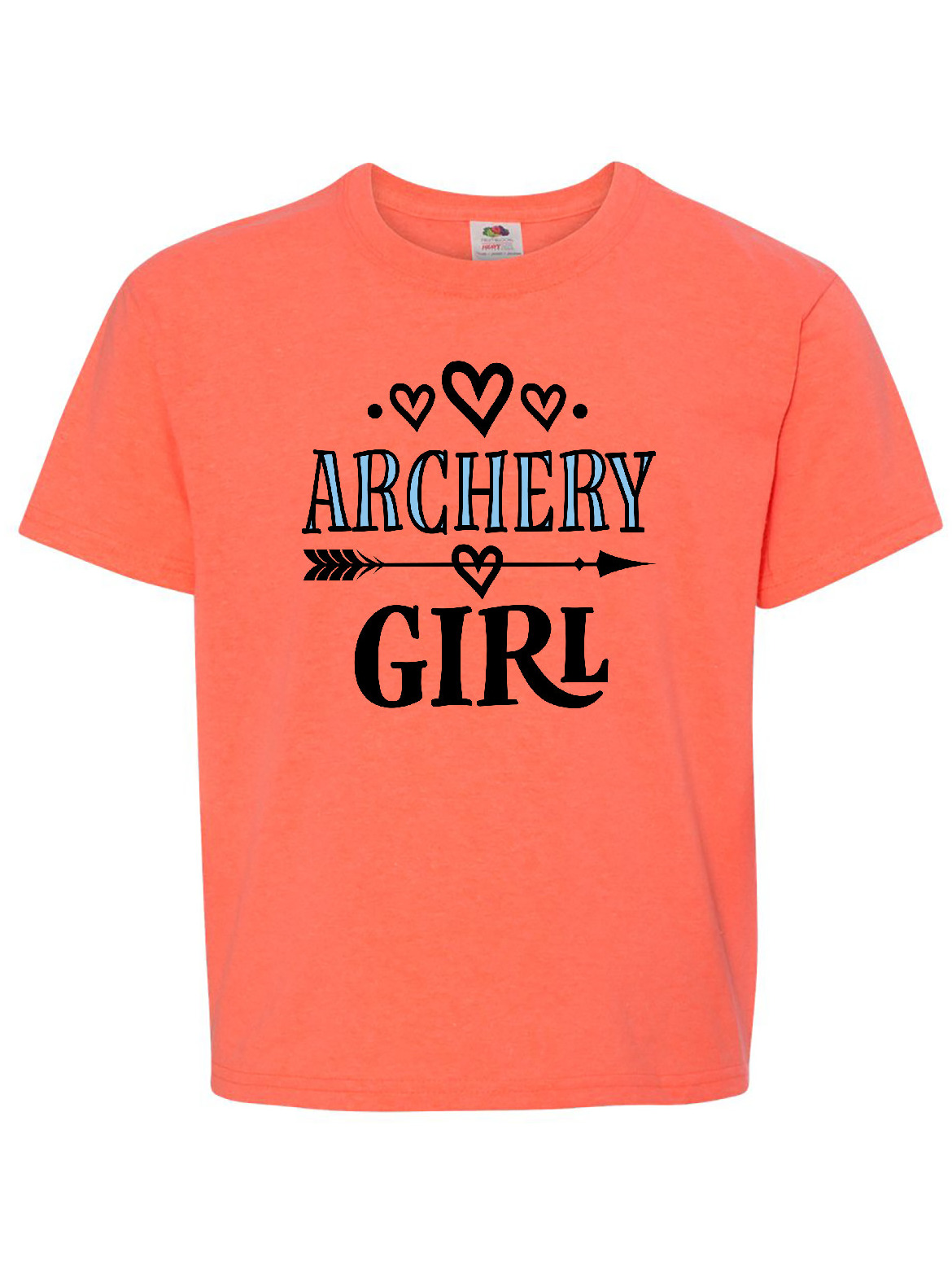 INKtastic Archery Girl Bow Hunting Youth TShirt