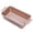 Rose Gold, variant on Meatloaf Pan with Drain Tray, 1 Pack, Non Stick Meat Loaf Pan with Tray, 9.8x5.7 Inch Bread Baking Pan with Insert Easy Removal Perforated, Bakeware Loaf Pan