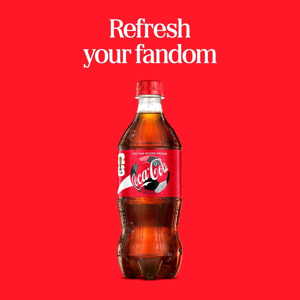 Coca-Cola Zero Sugar Soda Bottle 20 fl oz - 3 count