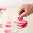 thumbnail image 4 of Rose Petals Bulk 200pcs,Soft Throwing Petal,Vase Filling 45 mm Silk Flower Girl Scatter Petals for Wedding Aisle Cake Table Buffet Table Aisle Petal- Burned Edge (Blackish Green), 4 of 4