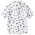 thumbnail image 2 of SSLR Big Boys Hawaiian Shirt 100% Cotton Short Sleeve Casual Button Down Shirts, 2 of 7