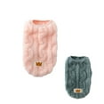 thumbnail image 4 of CSCHome Warm Cat Costumes Polyester Dog Vest Small Dog Cat Vest Autumn Winter for Kitten Puppy Clothes Apparel for Cold Clothes(Pink), 4 of 5