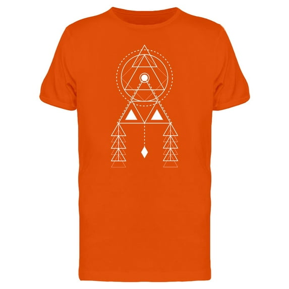 Cool Geometry Forms Tee Men's -Image by Shutterstock
