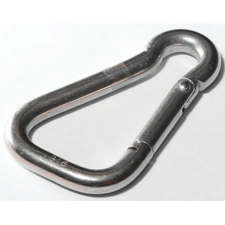 

Baron S24502-7/16 Interlocking Spring Snap 3/4 in Opening 7/16 in W 1100 lb Stainless Steel