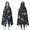 Moth and Skeleton Gothic Pattern, variant on Skull and Flower Gothic Pattern Double Layer Hooded Blanket, Lounge Sherpa Wrap with Hood & Reversible Design, Anti-Pill Anti-Static Gifts for Home Camping Travel Theater,50"x60"
