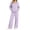 Purple #34, variant on WULMLEO Women Sweatsuits 2 Piece Set Zip Up Hooded Sweatshirts Jacket and Pants Vacation Athletic Matching Sets Brown 3XL