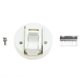 thumbnail image 4 of Pestillo de tirador redondo blanco KEWITY para puerta de escotilla, 4 of 5