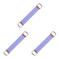 thumbnail image 3 of Decodeary 30-150lbs Chest Expander Rally Strap Elastic Band Rope Resistance Leg Foot Deep Blue 67 x 11cm 3Set, 3 of 6