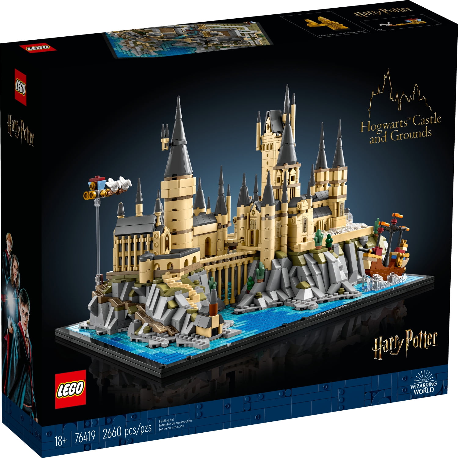 まーさ Free Shipping! LEGO Hogwarts Castle and Grounds 76419 building set