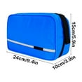 thumbnail image 4 of Viflosae Make up Bag Small Makeup Bag Large Capacity Cloth Wash Bag Home Kitchen Can Hang Storage Bag Ladies Portable Travel Business Trip Waterproof Hook Type Makeup Care Products, 4 of 6