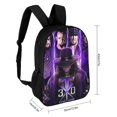 thumbnail image 2 of The Undertaker Backpack, 17 Inch Laptop Backpack, Water-Resistant BookBag, Adjustable Shoulder Straps, Durable 600D Polyester, 2 of 9