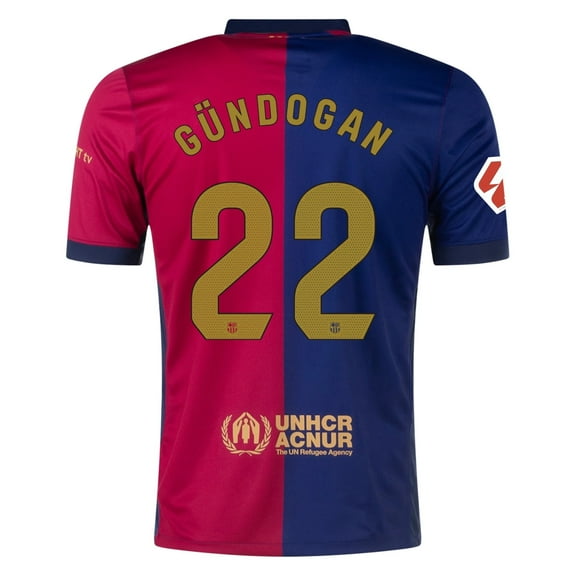 #22 Gundogan Barcelona Soccer Jersey Home and Away 24/25