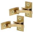 thumbnail image 4 of 2Pcs Brass Elbow Latch Locks Heavy Duty Door Elbow Latch Sturdy Window Catch, 4 of 5