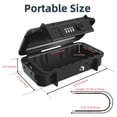 thumbnail image 2 of Caja de seguridad portátil Piclafe, impermeable, combinación de 4 dígitos, 2 of 8