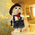 thumbnail image 1 of Cuerda de tracción para gatos Little Bee para evitar escapes, correa especial para gatos, correa para gatos en forma de I, correa ajustable para el pecho y la espalda para gatos,gráfico, 1 of 1