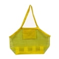 thumbnail image 1 of Bolsa de malla para juguetes de playa HUOGUO, grande, para niños, coleccionar conchas, 1 of 2