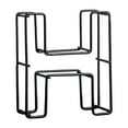 thumbnail image 1 of Clear Texture Alphabet Figurine Minimalist Design Wrought Iron Three-dimensional Universal Alphabet Adornment Home Decor, 1 of 8