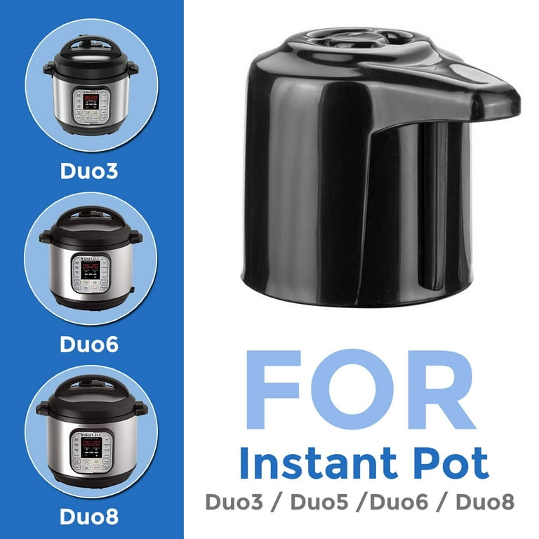 2Pack Steam Release Handle Replacement Accessories Steam Release Valve for Instant Pot Duo/Duo Plus 3, 5, 6 and 8 Quart,Instant Pot Smart Wifi(6 qt)