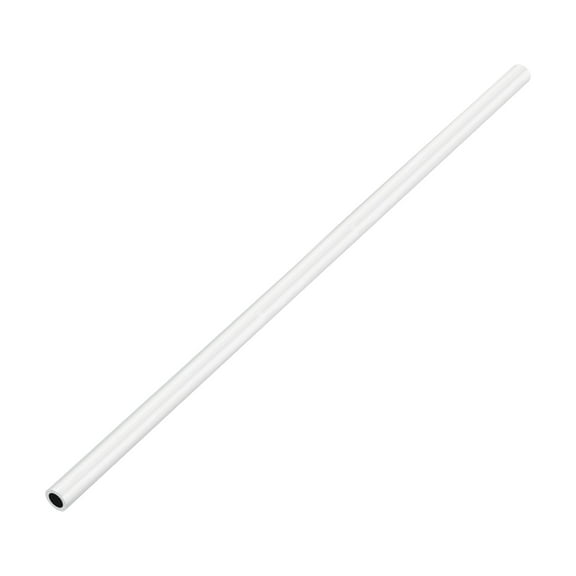 Uxcell 6063 Aluminum Tubing Round Tube 0.47"(12mm) OD x 0.2"(5mm) ID 18"(457.2mm) Length Metal Straight Pipe for Industrial, DIY Craft, Furniture, Decoration, Silver
