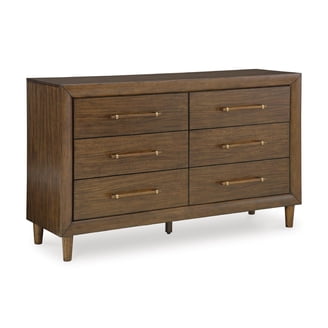 Ashley Furniture Landocken Brown & Blue Dresser - Walmart.com