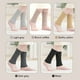 thumbnail image 4 of Minnieouse 1 par de calcetines calentadores de piernas para mujer, para otoño e invierno, portátiles, gruesos, cálidos, para mantener el calor, Accesorios de disfraces Gris claro, 4 of 6