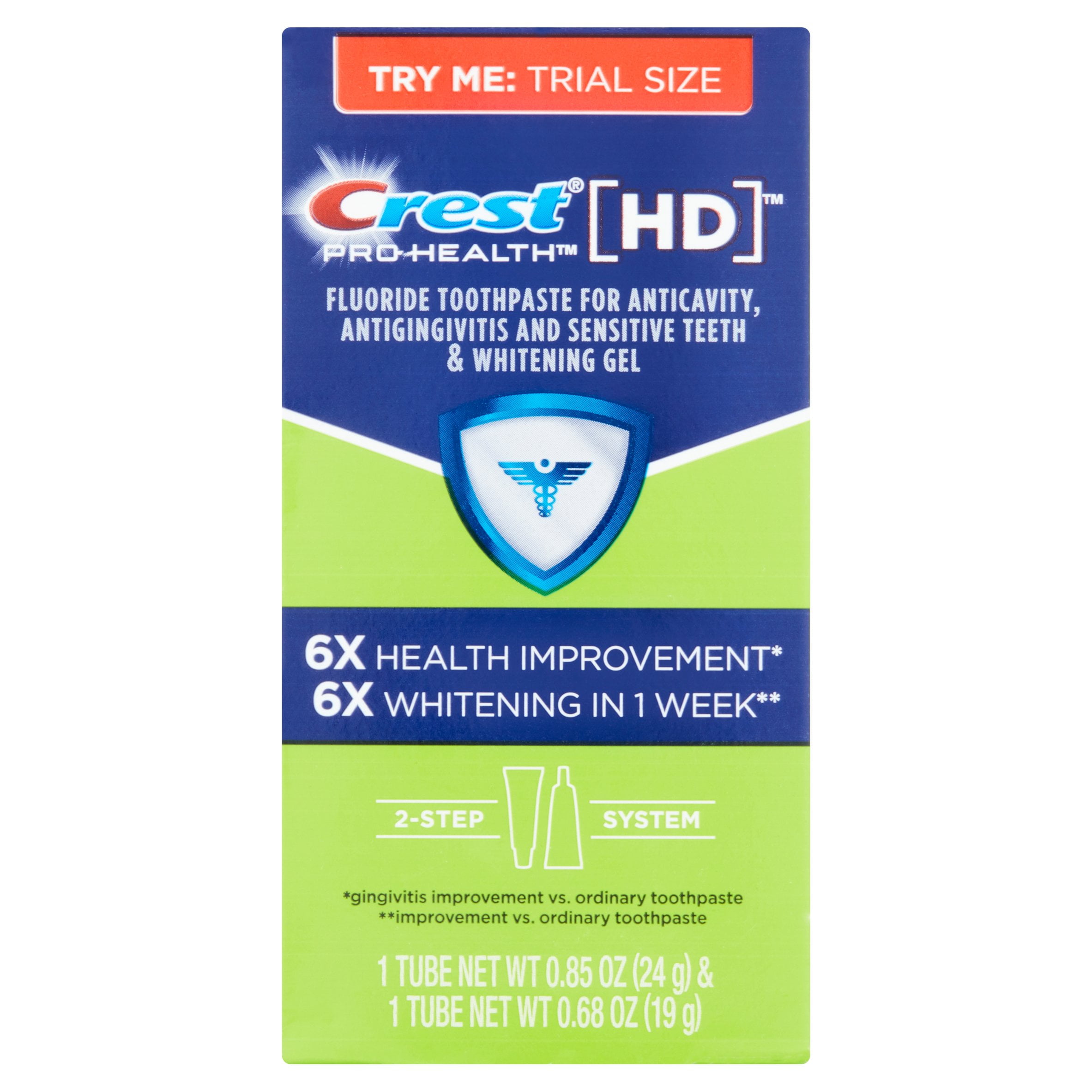 crest pro health hd daily 2 step toothpaste system