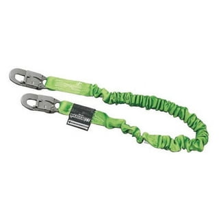 JORESTECH Single Leg Internal Shock-Absorbing Lanyard with Snap Hooks