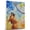 Akita, variant on German Shepherd Dog Canvas Tennis Stretched Canvas Size 8x12 – Funny German Shepherd Dog Canvas Wall Decor, Funny Dog Wall Art for Tennis Room