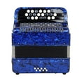 thumbnail image 2 of Fearlessin Accordion 8 Bass 22 Key Professional Instrument Musical Adults Equipment Replaced Music Supply Accessory Accordions Drak Blue, 2 of 6