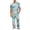 Black, variant on CCRFTGI Mens Pajamas Set Summer Sleepwear Short Sleeve Pjs Set Soft Tie Dye 2 Piece Lounge Set Loungewear with Pockets Dark Blue M