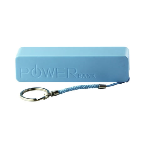 Li Polymer Pda Battery - CBD Brand New Portable Charger 2600mAh Power Bank USB Battery Pack 2.0 USB Ports, Li polymer Battery External Battery For Smartphones Blue