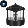 thumbnail image 2 of Solar Powered Lighthouse Rotating Outdoor Waterproof LED Solar Light Beacon Tower Decorative Lamp for Garden Lawn Patio, 2 of 8